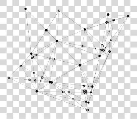 تحميل خط Geometry Point هندسي Lines بي ان جي ملف