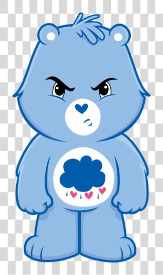 Download Care Bear Image Grumpy Bear Care Bear PNG file