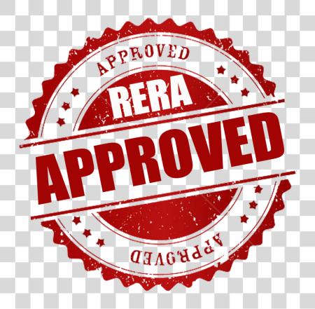 تحميل Rera Approved Rubber ختم Logo PSD Fromat Label بي ان جي ملف