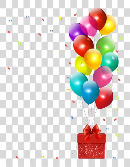 Download feliz cumpleaños globos cumpleaños fiesta PNG file