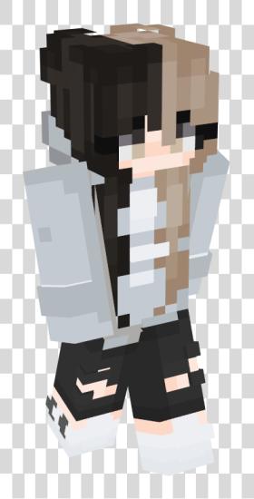 Download Body Cool Minecraft Minecraft Buildings Minecraft Minecraft Girl Skin White PNG file