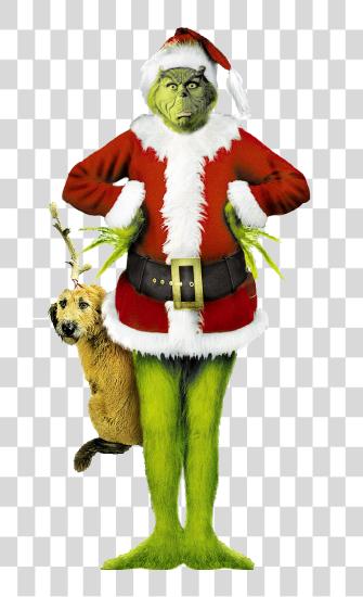 Download Grinch Jim Carrey Full Body PNG file