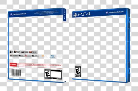 Download Playstation 4 Game Cover Template PNG file